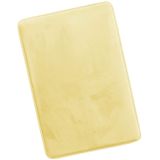 Clara Clark Banyo Halıları, Banyo için Ultra Yumuşak Peluş Banyo Paspası, Kaymaz, Kadife Hafızalı Köpük Banyo Halıları, 20 x 32, Sert Yumuşak Sarı