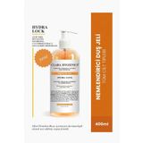 Clara Hygienics Hydra Lock Nem Hapsedici Tazeleyici Yatıştırıcı Vegan 400 ml Yüz ve Vücut Duş Jeli
