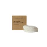 Clara Hygienics Reusable 100% Organic Cotton Cleansing Pads (3 pieces in 1) Makyaj Temizleme Pamuğu