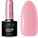Claresa Kalıcı Oje French Time Yarı Şeffaf Nude Açık Pembe 02 5gr