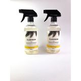 Claribon Doğal Banyo Temizleyici Sprey - Limon & Okaliptus 500 ml x 2 - 1 lt