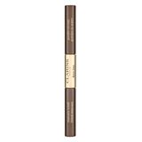 Clarins Brow Duo 2'si Bir Arada Kaş Maskarası No: 04 Medium Brown