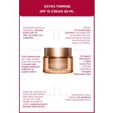 Clarins Extra Fırmıng Spf15 50Ml - Tüm Cilt Tipleri İçin Spf 15 Korumalı Nemlendirici Gündüz Kremi