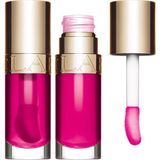 Clarins Lip Comfort Oil 02 Raspberry Parlatıcı Dudak Yağı | Nemlendirici Işıltılı Lip Oil Dudak Bakımı