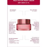 Clarins Multı Actıve Gece Kremi Kuru Ciltler İçin 50 Ml