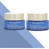 Clarins Multi-Active Night Cream For Normal&Dry Skin 50 +50 Ml.2li