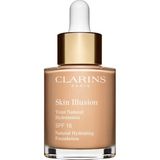 Clarins Skin Illusion Spf 15 - Nemlendirici Doğal Fondöten 108,3 Organza 30 Ml