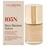 Clarins Skin Illusion Velvet 105 Fondöten 30 ml