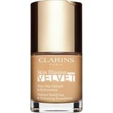 Clarins Skin Illusion Velvet - Doğal Bitişli Nemlendirici Fondöten 109C - Wheat (30 ml) - 108,5W - Cashew (30 ml)
