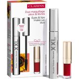 Clarins Wonder Volume Xxl Maskara + Lip Comfort Oil 2'li Set - Hacim ve Uzunluk Veren Kalıcı