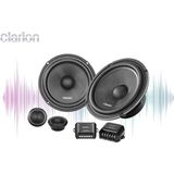 Clarion SRP1656C Komponent | 6.5 Inch 60W Rms / 240W Peak 16 cm Hoparlör Tweeter ve Ses Düzenleyici Set