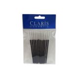 Claris İpek Kirpik Kaş Fırçası 12'li C-63385 Beyaz