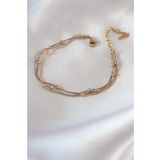 Clariss BJ-BB5438 316L Çelik Mix Renk Minimal Toplu Kadın Bileklik