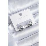 Clariss BKP8075 Gümüş Renk Yıldız Model Yıldız Model Pirinç Kadın Küpe