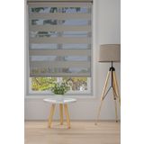 CLARISS HOME Pliseli Bej Zebra Stor Perde Mutfak Oda Salon Ofis Cam Balkon