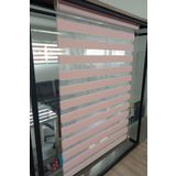 CLARISS HOME Zebra Stor Perde Pudra Pembe Çocuk Odası Mutfak