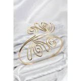 Clariss Pazu Bileklik Gold Renk Pirinç Bohem Model
