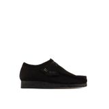 Clarks 26155522 Süet Siyah Kadın Düz Ayakkabı