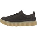 Clarks 5003313813 Torhill Lace Nubuk Koyu Gri Erkek Günlük Ayakkabı