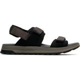 Clarks %82 Polyester, %18 Inek Derisi Siyah Erkek Sandalet Atl Trek River