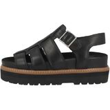 CLARKS Deri Sandalet, 39, 5003145546, Siyah, Kadın