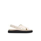 CLARKS Deri Sandalet, 39, 5003255381, Beyaz, Kadın