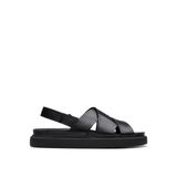CLARKS Deri Siyah Kadın Sandalet 26181255