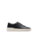 Clarks Erkek 261761297 spor ayakkabı, Siyah Deri, 40 EU