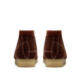 CLARKS Kızıl Kahve Bot Wallabee Boot, 41, 5003313737, Kızıl Kahve, Erkek