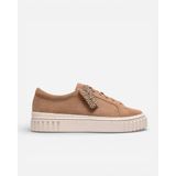 Clarks Mayhill Walk Beige Suede Kadın Bej Günlük Ayakkabı 26186005