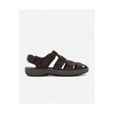 CLARKS Saltway Cove Dark Brown Lea Erkek Kahverengi Sandalet 26176900