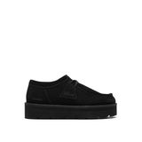 Clarks Siyah Kadın Süet Günlük Ayakkabı Meare Walla.