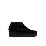 CLARKS Süet Bot Wbwedge Fringe, 38, 5003324440, Siyah, Kadın
