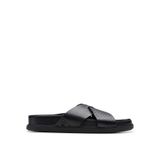 Clarks Torford Cross erkek sandaleti, Siyah deri, 42