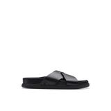 Clarks Torford Cross erkek sandaleti, Siyah deri, 43 EU