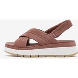 Clarks Tuscan Cross Kadın Pembe Sandalet 26181471