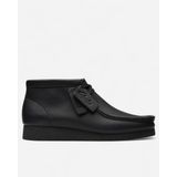 CLARKS Wallabeeevo BT Black Leather, M; 7 Erkek Siyah Bot 26179710