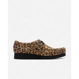 CLARKS Wallabeeevosh Leopard Suede, M; 3 Kadın Kahverengi Günlük Ayakkabı 26184612