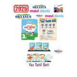 Clasmate 2025 3.Sınıf Yaz Tatil+Mavi Deniz 3.Sınıf +Öğretmen Evde 3.Sınıf Yaz Tatil Seti+Kalem