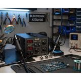 Class 852D+ Sıcak Hava ve Havya Istasyonu | 2’si 1 Arada Rework Station 700W LCD - 1 Adet - Beyaz