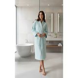 Class Bambu Kimono Kadın Bornoz Mint - L - XL