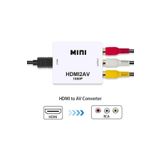 Class Hdmi To Av (audio Video) Çevirici Hdmı - Av (rca Tos) Dönüştürücü