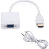 Class Ses Çıkışlı HDMI to VGA Kablo Çevirici