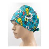 Class Üniforma Tweety Desenli Cerrahi Bone Hemşire Doktor Bonesi Unisex