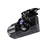 Class X11 Wifi 4K UHD 3 Kanal Araç Içi Kamera | Ön + Arka + Iç Kayıt | Gece Görüşlü | Park Modu | G-Sensör - 1 Adet - Siyah