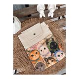 Classbag El Yapımı Kanvas Kumaş,Çıtçıtlı Çok Amaçlı, 9 Inç Uyumlu Tablet,Laptop,Kitap Çantası