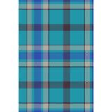 Classic Blue Plaid Daily Journal: 365 Cream Lined Pages: Notebook for women, 6x9 Undated , Perfect for Office