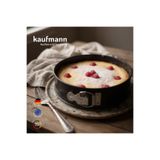 Classic Kelepçeli Kek Kalıbı 26 cm – Yapışmaz Kaplama Karbon Çelik Cheesecake Kalıbı Siyah