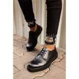 Classic Lace Premium Günlük Erkek Klasik Ayakkabı Siyah