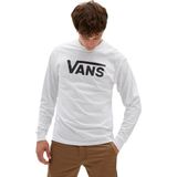 Classic Ls Erkek Uzun Kollu T-Shirt - VN000K6H - Beyaz - Siyah